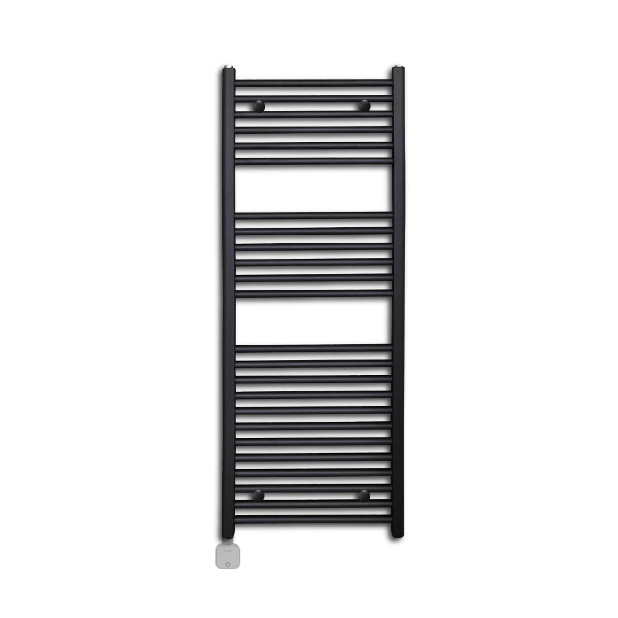 Sanicare Lumara Elektrische Radiator - 120x50cm - 750W - Mat Zwart met Wifi