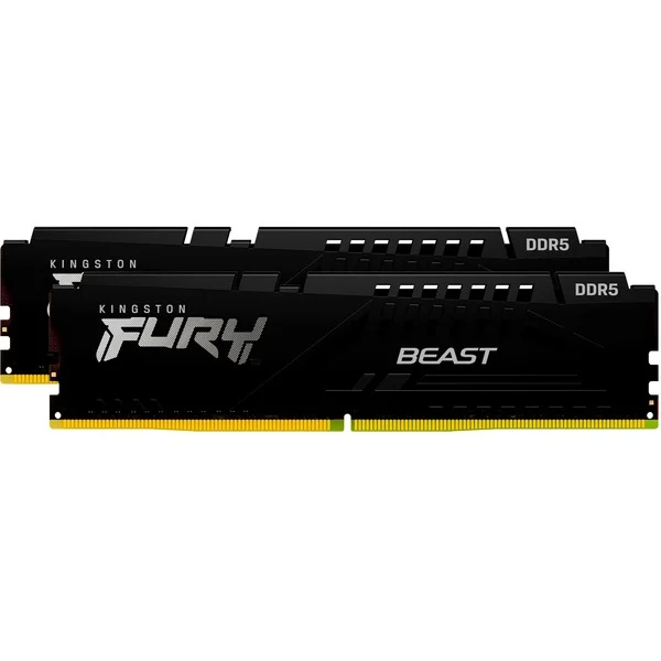 Kingston FURY Beast 64 GB DDR5-6000 (2x 32 GB) werkgeheugen (CL30)