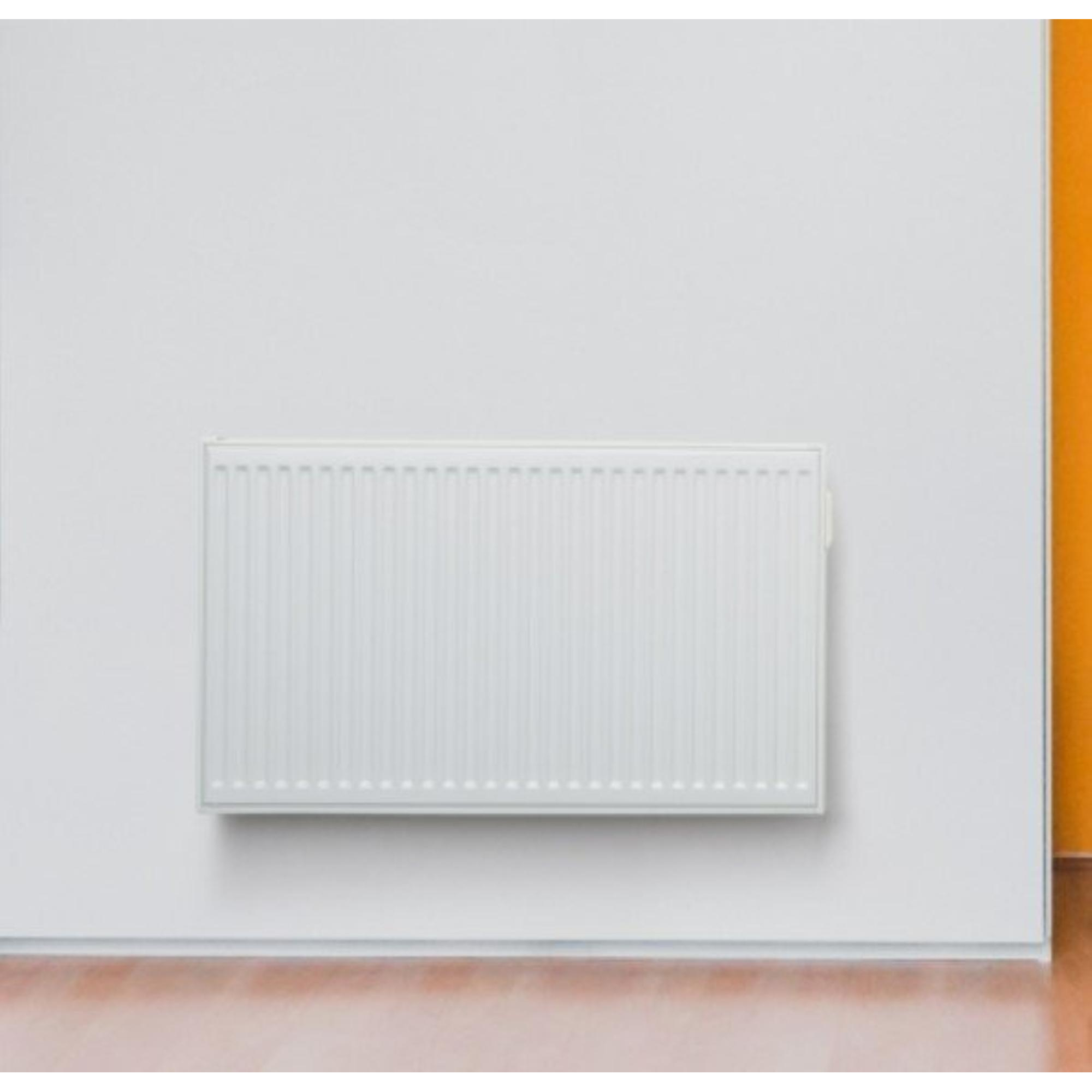 Vasco E panel h rb Elektrische Designradiator 60x80cm 1000W Staal Traffic White