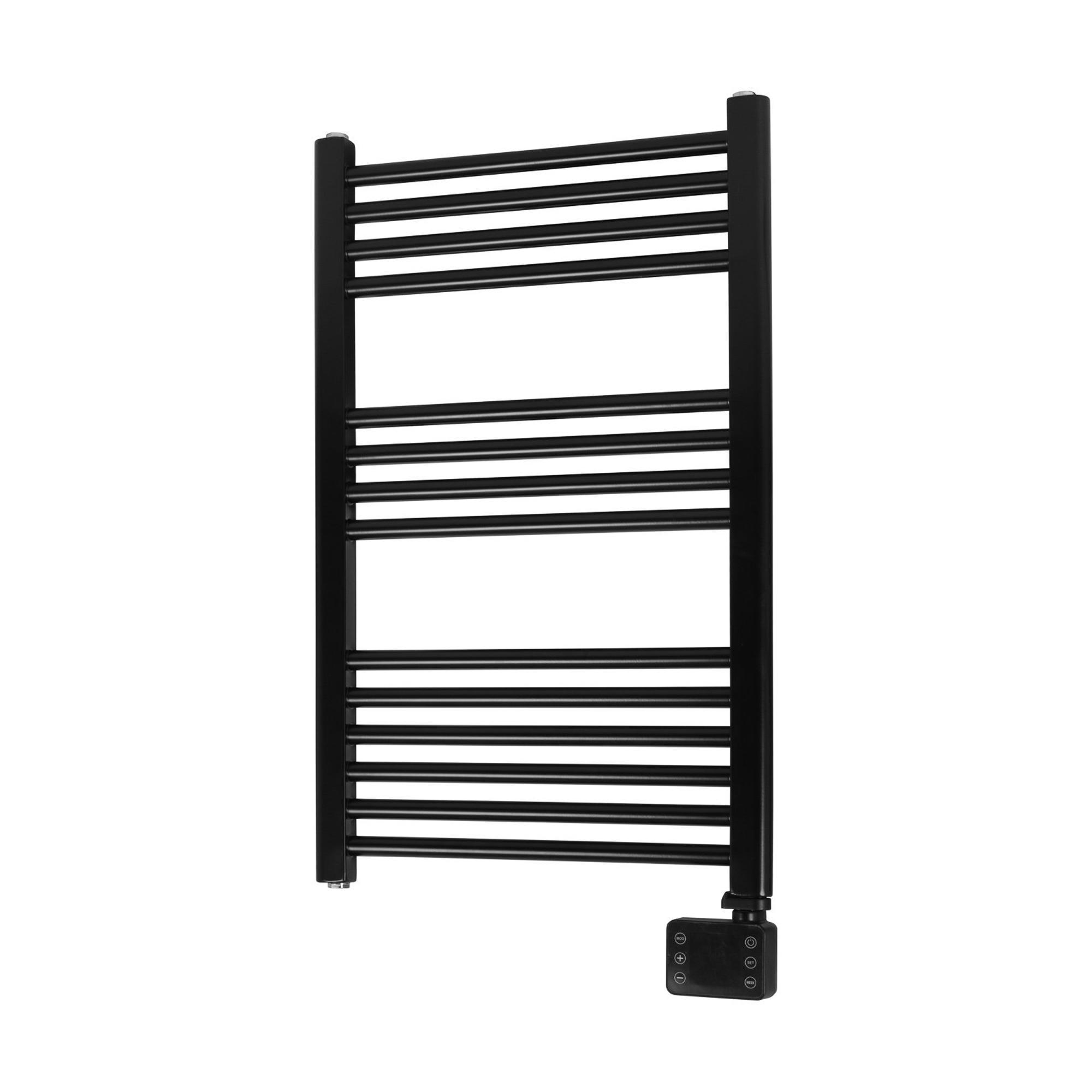 Eurom Sani-Towel elektrische handdoekradiator 90x50cm 600W WiFi mat zwart