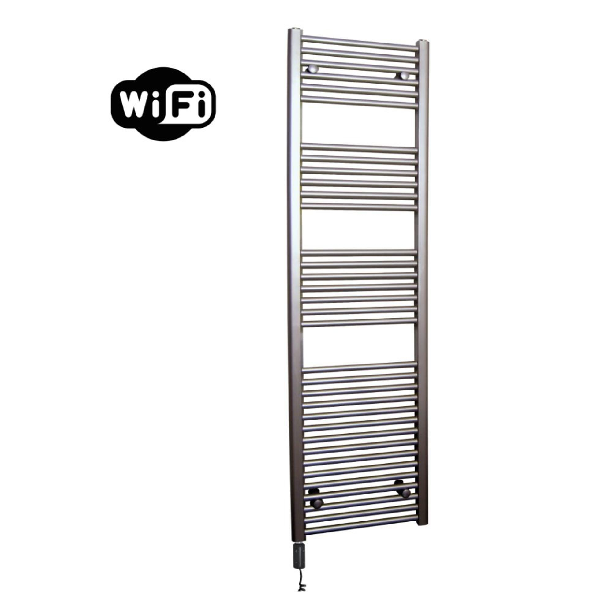 Sanicare HVW Elektrische Radiator - 172x60cm - 1127W - Wifi - Zwart