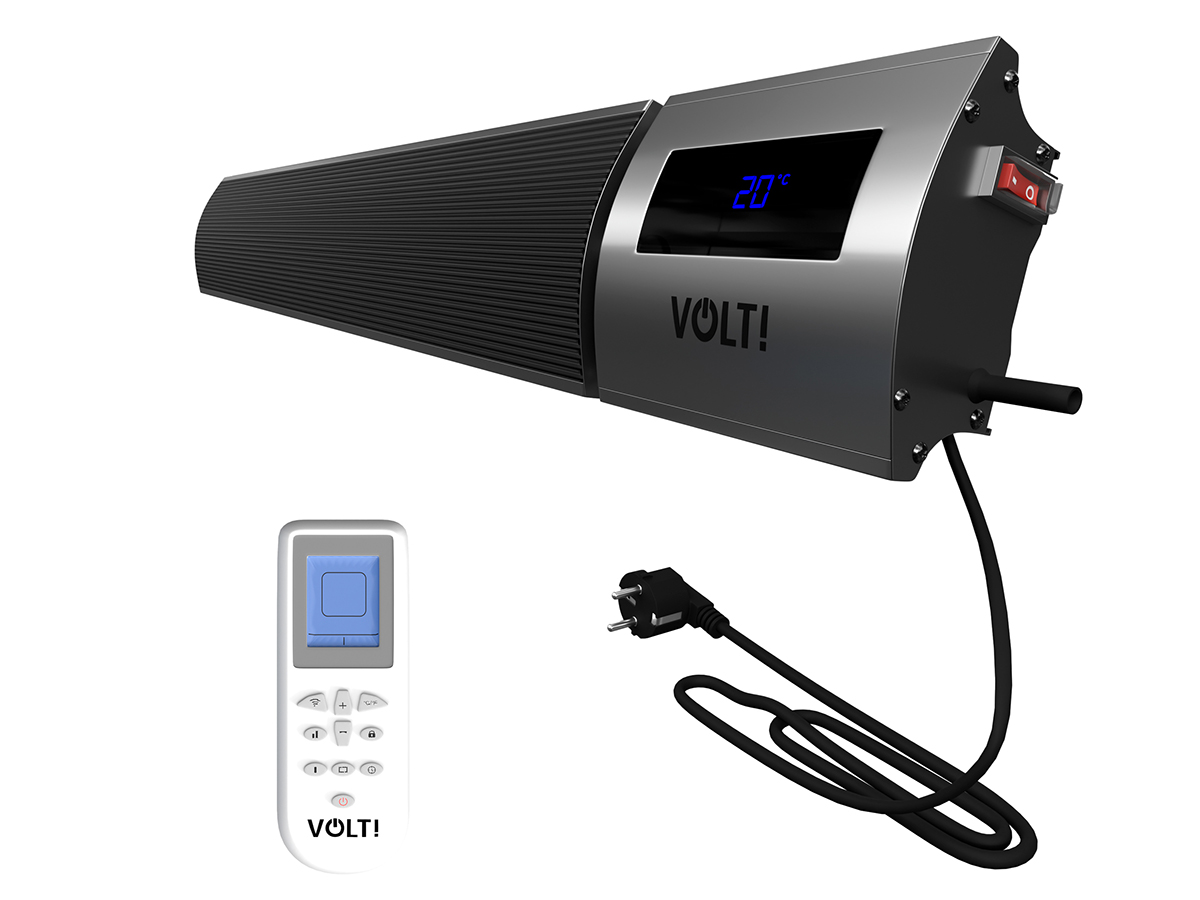 Fullcomfort VOLT! I-Red Infrarood Terrasverwarmer - 1800 Watt