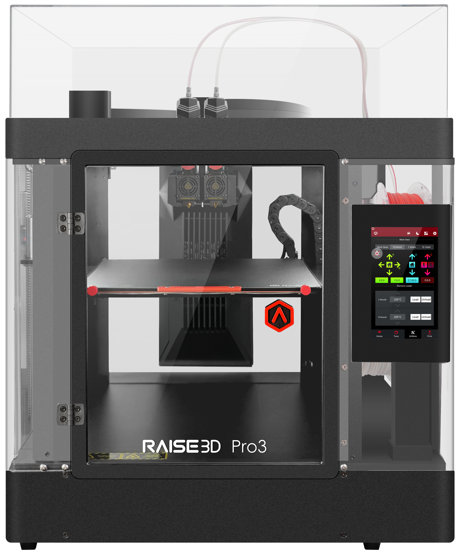 Raise3D Pro3 + HUK3 3D-printer met Hyper-Speed upgrade