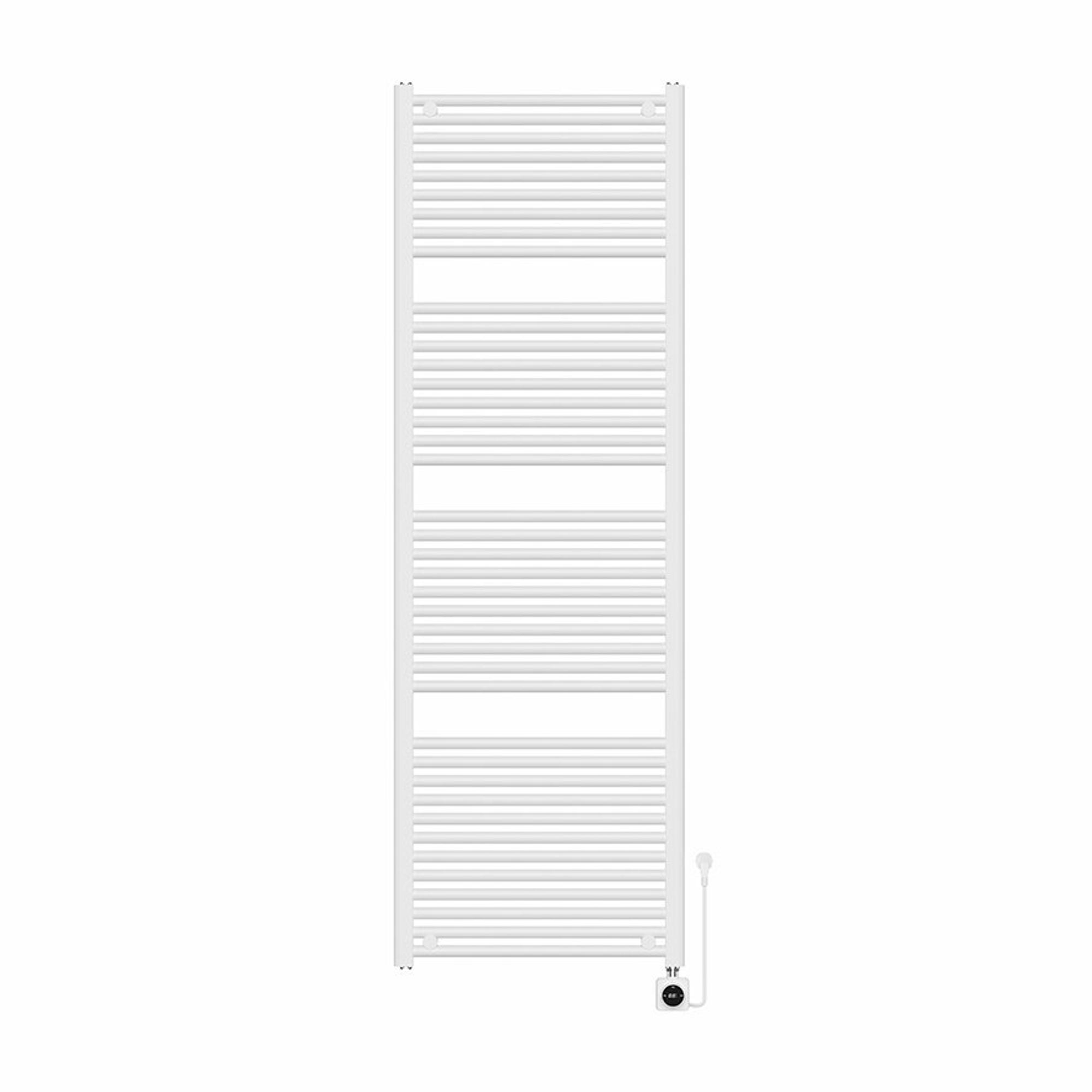 Wiesbaden Elara Smart WiFi Elektrische radiator - 181.7x60cm - glans wit
