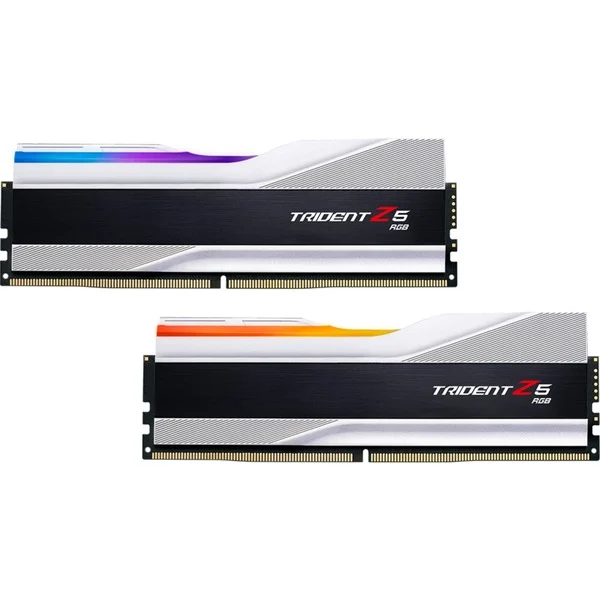 G.Skill Trident Z5 RGB 64 GB DDR5-6000 (2x 32 GB) werkgeheugen (CL30 · zilver · F5-6000J3040G32GX2-TZ5RS)