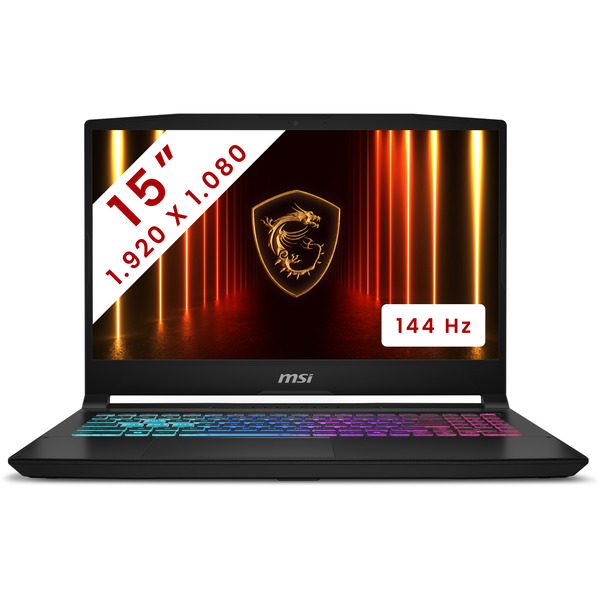 MSI Katana 15 HX (B14WEK-049BE) 15.6" gaming laptop