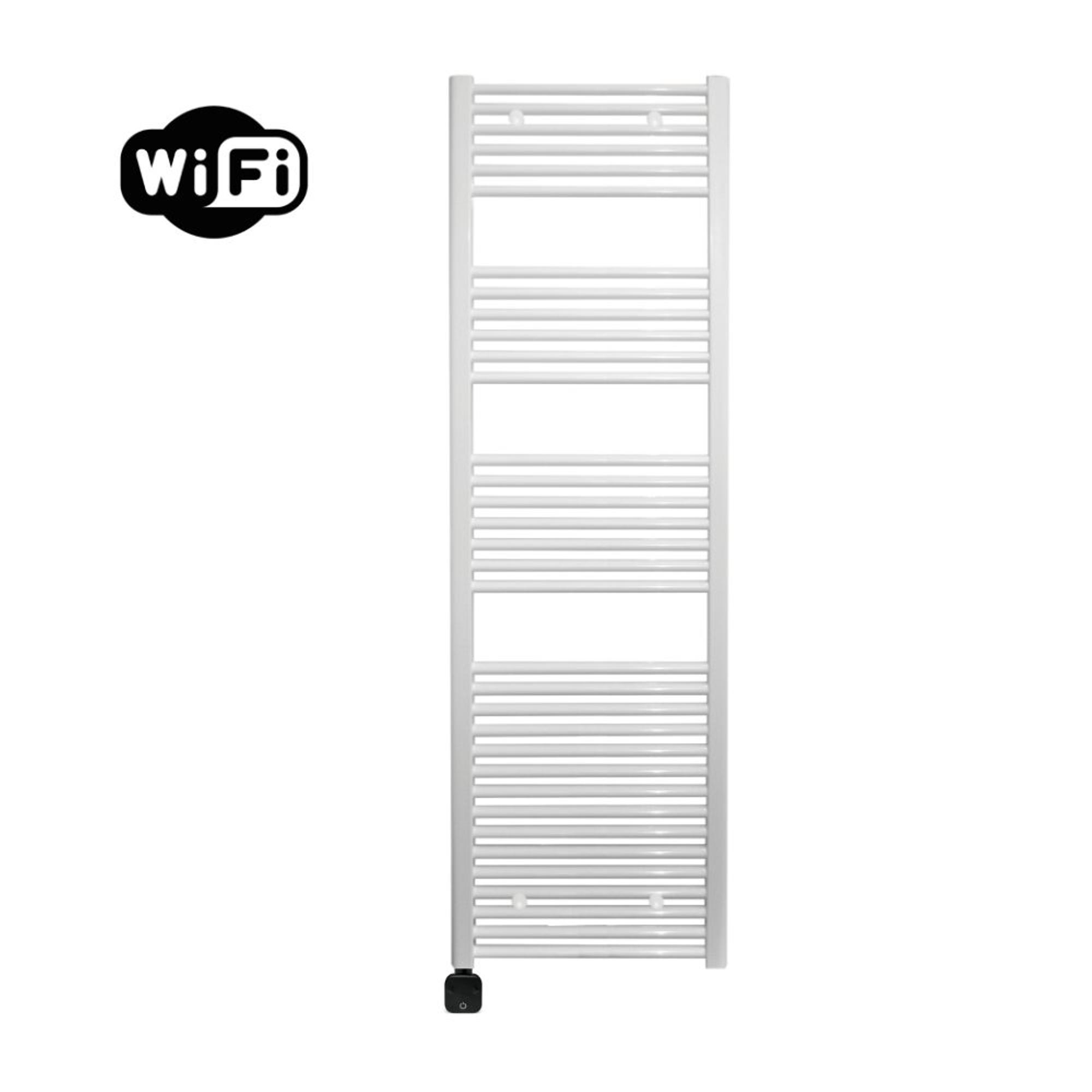 Sanicare HPW Elektrische Radiator - 172x60cm - 1127W - WiFi - thermostaat - zwart