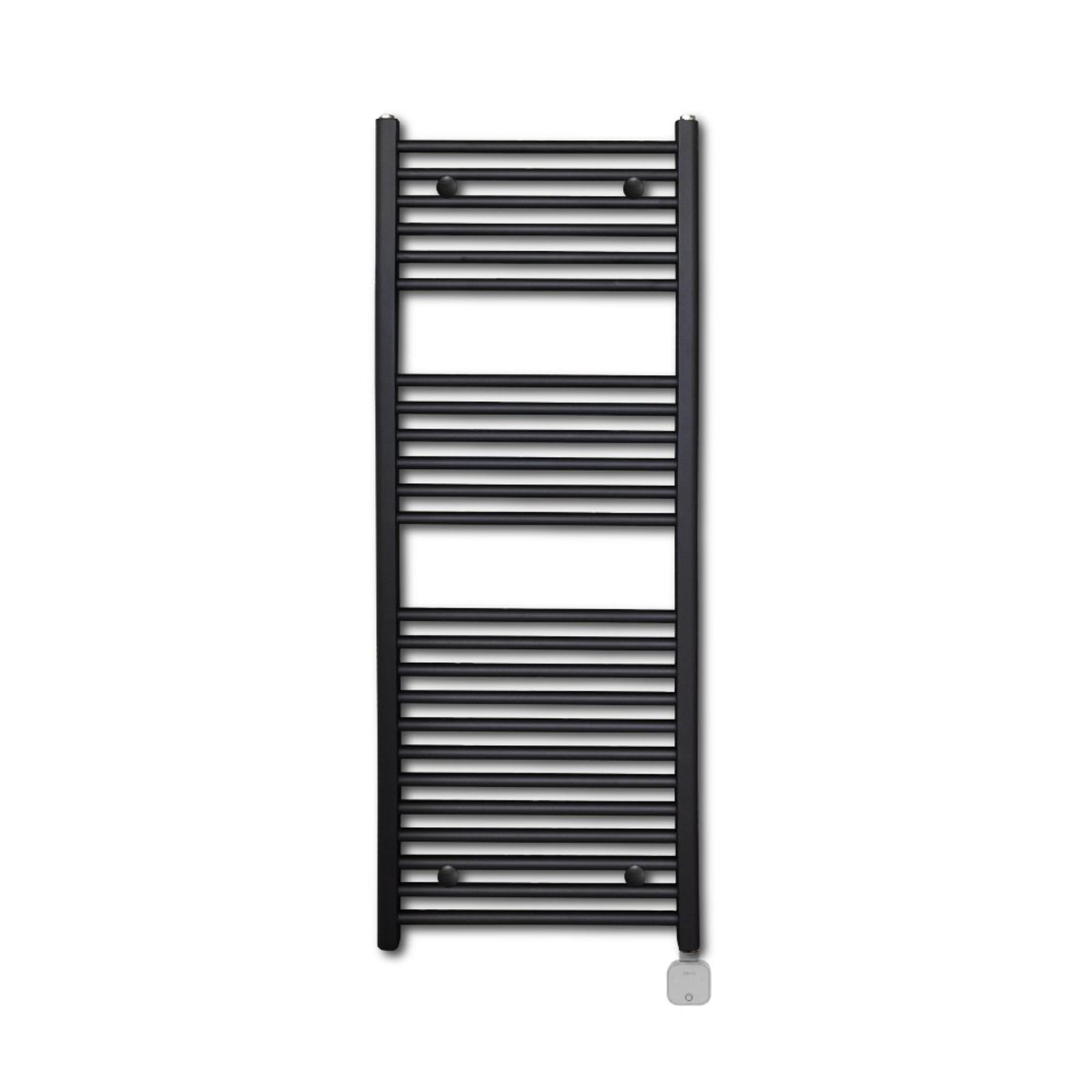 Sanicare Lumara Elektrische Radiator - 120x50cm - 750W - Zilveren Thermostaat