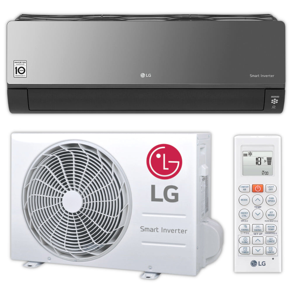 LG ARTCOOL ENERGY AC18BK Split airconditioner compleet set 5,0 kW