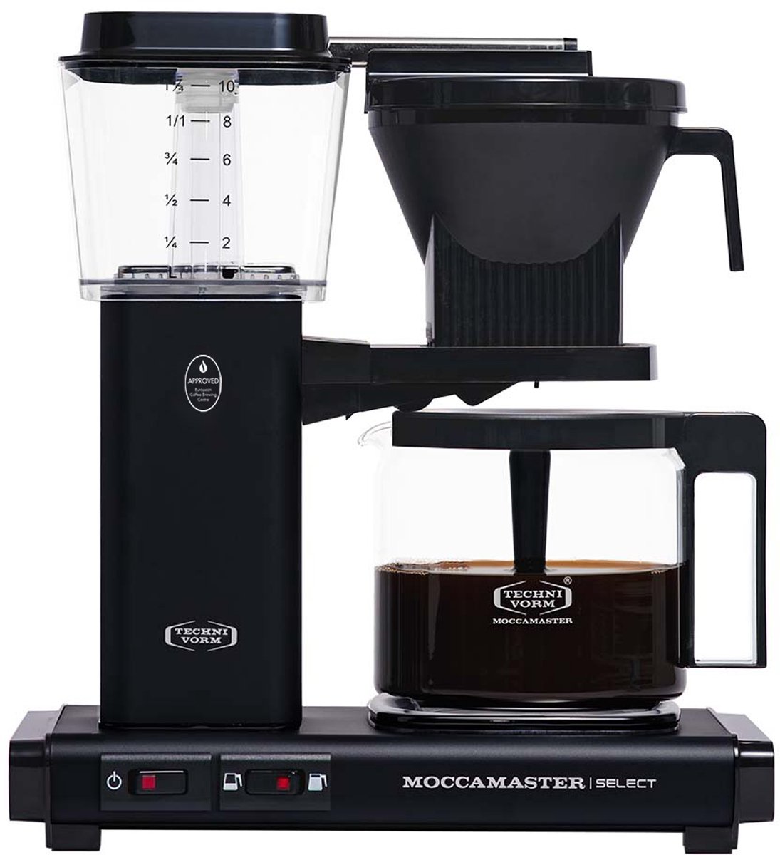 Moccamaster KBG Select - Filterkoffiezetapparaat - Mat Zwart
