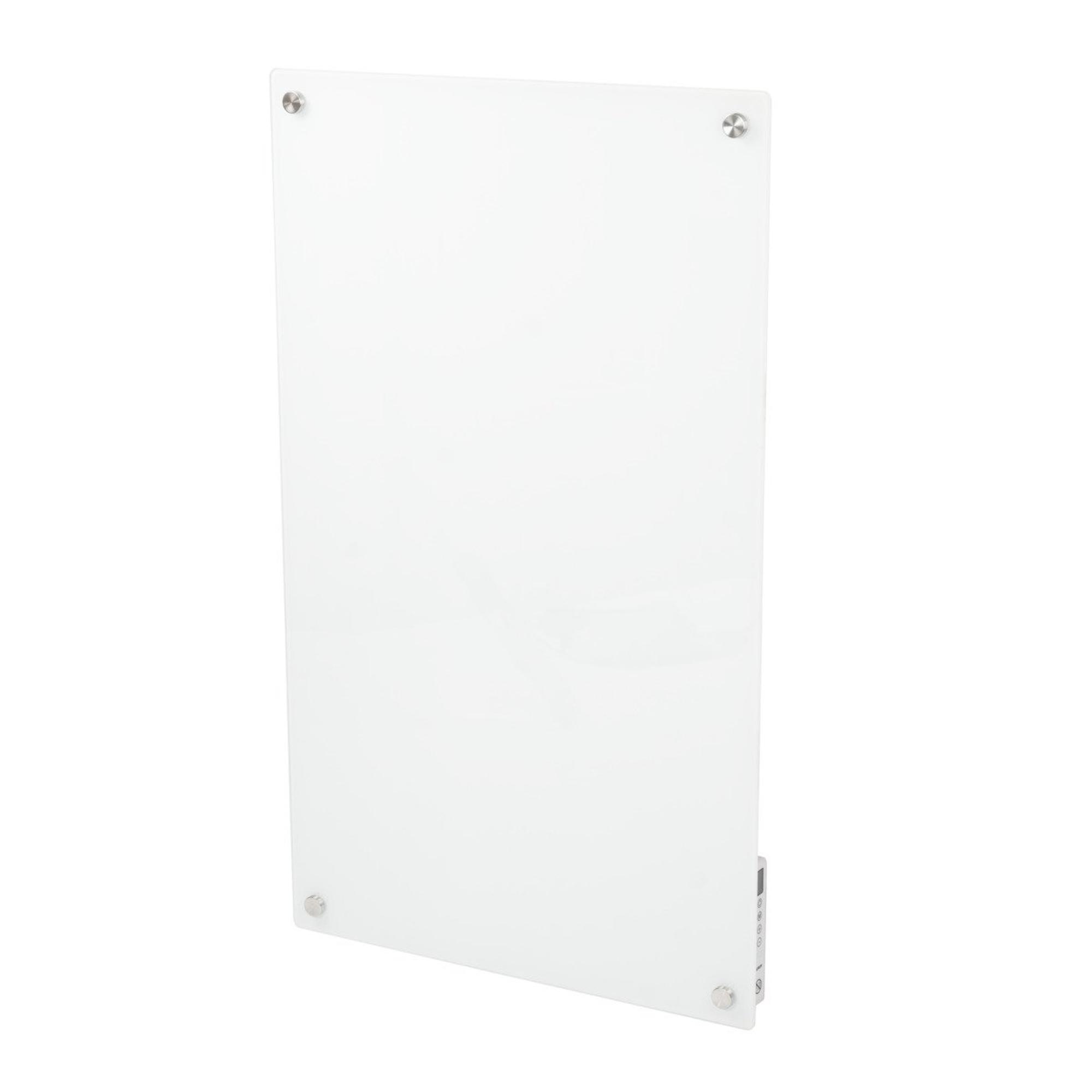 Eurom Mon Soleil 450 Verre Wifi Infrarood Verwarming 60x100x6cm 450watt Hangend Glas Wit