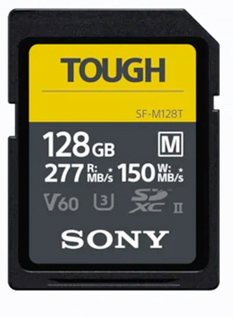 Sony SDXC-kaart 128GB Cl10 UHS-II U3 V60 TOUGH