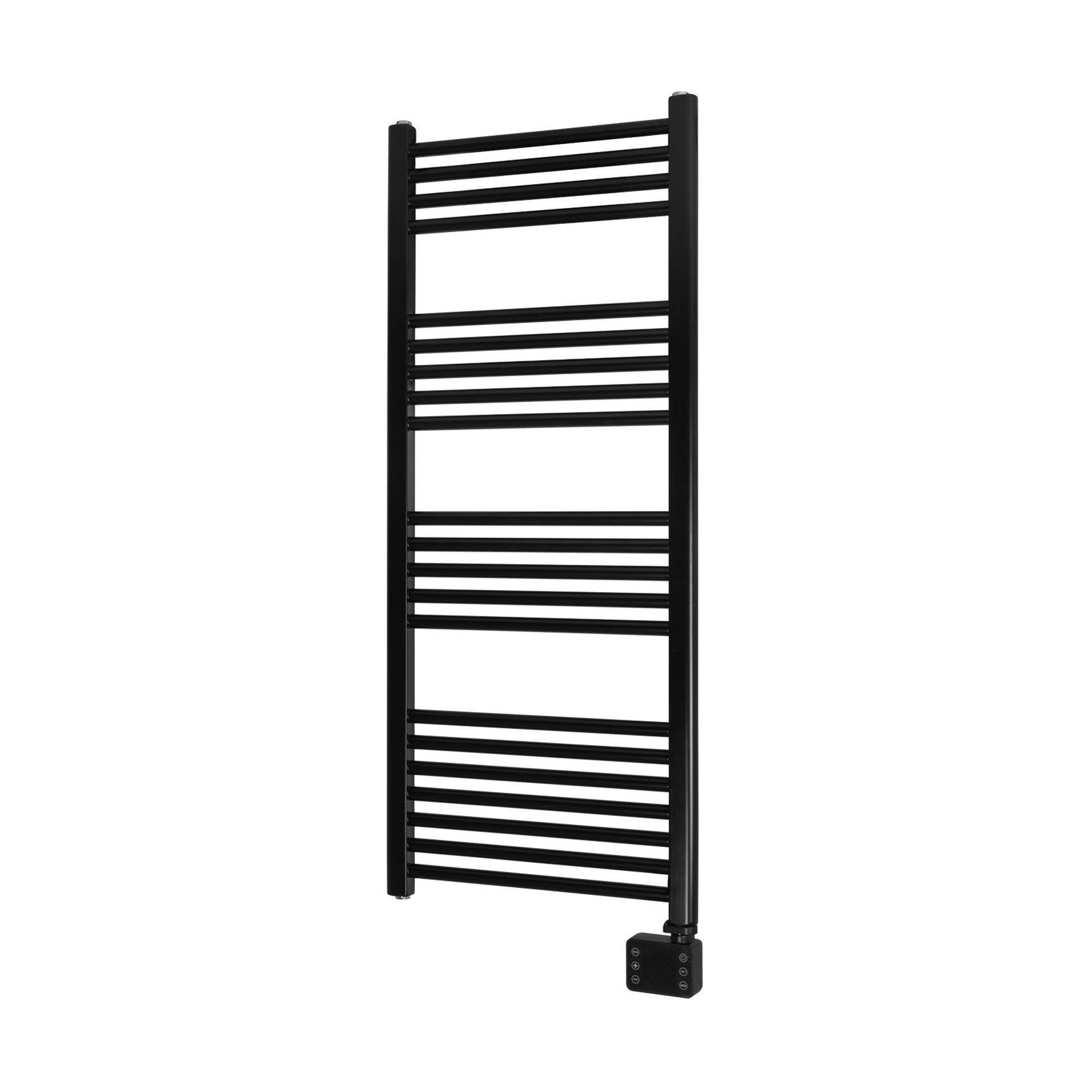 Eurom Sani-Towel elektrische handdoekradiator - 130x50cm - 1000watt - WiFi - mat zwart