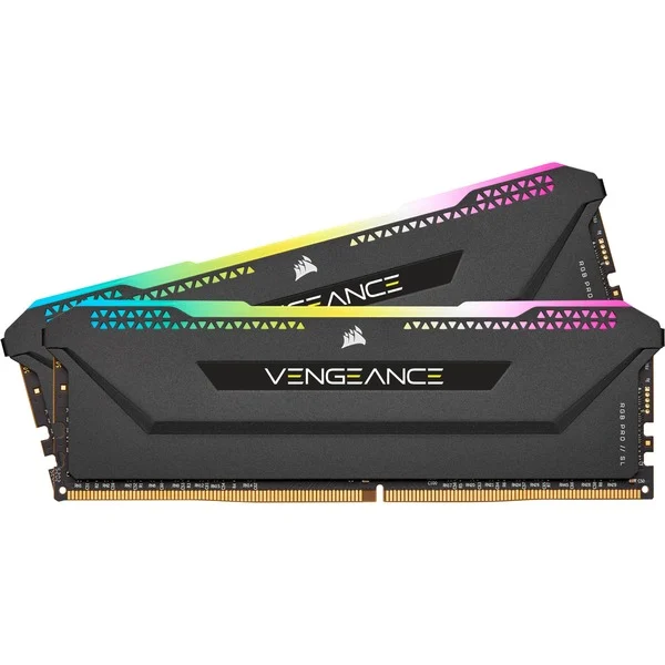 Corsair Vengeance RGB PRO SL 32 GB DDR4-3200 (2x 16 GB) werkgeheugen (zwart · CMH32GX4M2Z3200C16)